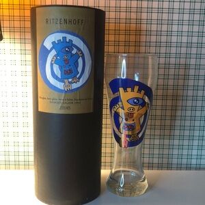 Vintage Ritzenhoff Pilsner Beer Glass